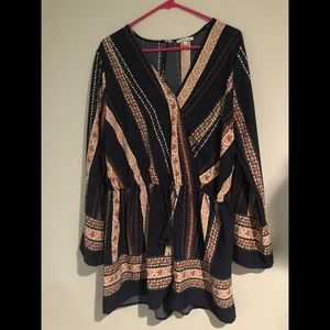 Charlotte Russe Bell Sleeve Romper